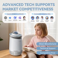 Nouvelle innovation 2026 : Purificateur d'air robot IA avec veilleuse, projecteur d'étoiles galactiques, compagnon émotionnel pour la chambre des enfants et de la famille