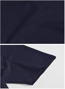 เสื้อยืดกอล์ฟผู้ชาย/ผู้หญิง 220gsm ผ้าฝ้าย 100% คุณภาพสูง ถักทออย่างดี ปรับแต่งได้ แขนสั้น ไม่หด ไม่ยับ สีพื้น - Product Image 3