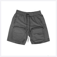 Fabrication OEM Short cargo utilitaire pour homme, shorts multi-poches, bermuda cargo en nylon pour hommes