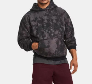 Sudadera con capucha y pantalones de lavado ácido de 100% algodón con logotipo personalizado para hombre con cremallera sudaderas con capucha informales de invierno - Product Image 4