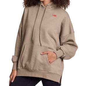 Sweat à capuche unisexe personnalisé en molleton respirant doublé avec fermeture éclair, épais, 100 % coton, pour homme, hiver - Product Image 5