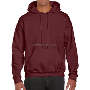 Sweat-shirt à capuche en molleton français 100% coton de haute qualité pour homme, dernier modèle, surdimensionné, logo en relief 3D, motif uni - Product Image 3