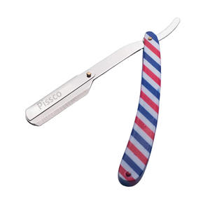 Barber Tools Hair Razor Stainless Steel Handle Straight Edge Folding Shaving Razor Barber Straight Razor - Product Image 1