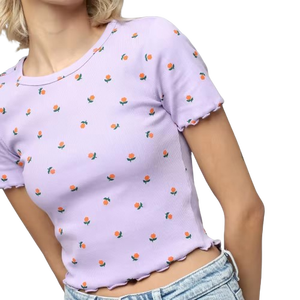2024 OEM Latest Design Women's Custom Crop <b>Tops</b> T-shirts, Cotton Ladies Crop <b>Tops</b> Women's T Shirt, Breathable Women's Crop <b>Top</b> - Product Image 5