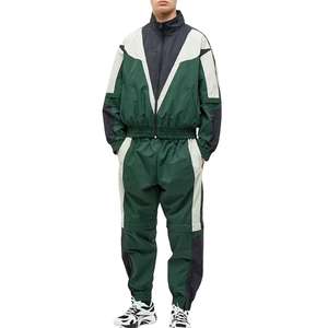 Ensemble survêtement décontracté pour homme avec logo personnalisé tendance, deux pièces, respirant, léger, en polyester - Product Image 1