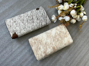 มาใหม่ล่าสุดของแท้หนังผมCowhideคลัทช์มือTooledแกะสลักผู้หญิงWesternรูปแบบCowhideกระเป๋าสตางค์หลายใช้คลัทช์ - Product Image 3