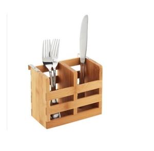 Fancy Table Ware Wooden <b>Utensils</b> Holder Decorative Napkin Cutlery <b>Storage</b> Handmade Wholesale Wooden <b>Utensils</b> Holder - Product Image 6