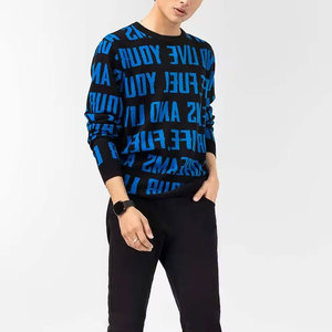 Nouveau coton Polyester fait intérieur polaire haute vente hommes sweat col rond hiver Stock arrivée hommes sweat - Product Image 5