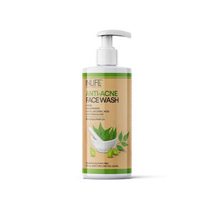Gel de limpieza profunda suave antiacné de Neem orgánico de la mejor calidad para uso facial Eliminador de marcas de espinillas a precios bajos - Product Image 1