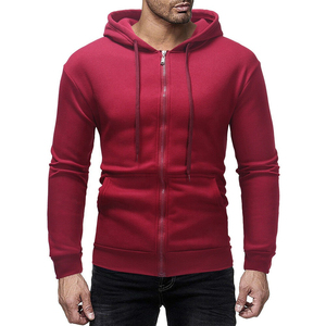 Venta al por mayor de alta calidad de los hombres sudaderas con cremallera logotipo personalizado bordado Fce Top costura de invierno patrón de impresión mejor precio sudaderas con capucha en blanco - Product Image 5