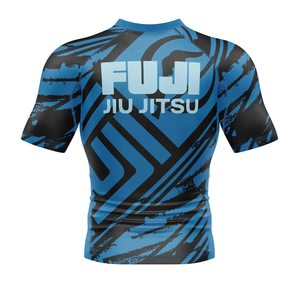 2024 conception faite Pakistan Sublimation imprimé Spandex Bjj hommes Compression chemise haut short manches sport course sec éruption garde - Product Image 6