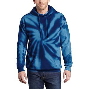 100% Sudaderas con capucha de algodón Tie Dye logotipo personalizado Venta al por mayor Fleece Tie Dye Sudadera con capucha para hombres Algodón Tie Dye Sudadera con capucha para hombres - Product Image 5