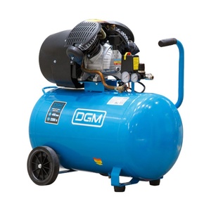 DGM 100L горизонтальный 2.2kW портативный 2-цилиндровый поршневой воздушный компрессор с прямым приводом 8 бар коаксиальный 220 В воздушный компрессор - Product Image 1
