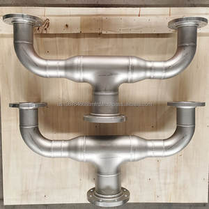 SCH. Tuyau en acier inoxydable ASTM S32205, fabrication de bobines, plans de fabrication, coude à bride à 90 degrés - Product Image 6