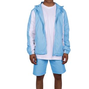 Custom Men's Lightweight Nylon Polyester <b>Sports</b> Windbreaker Tracksuit Set Solid Two-Piece Jacket Shorts for <b>Winter</b> <b>Sports</b> 2026 - Product Image 3
