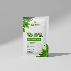 Mascarilla Facial Reafirmante de Glicerina Herbal Glee Impex, Fragancia a Aloe, Hidratación Reafirmante Instantánea, Tamaño de Muestra para Todo Tipo de Piel - Product Image 1