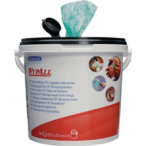 ผ้าเช็ดทำความสะอาด WYPALL 7775 ไม่ต้องใช้น้ำ 90 ชิ้นต่อกล่อง ยี่ห้อ Kimberly-Clark - Product Image 1