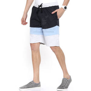 Pantalones cortos casuales cómodos con diseño de material transpirable Pantalones cortos casuales de moda con ajuste relajado - Product Image 3