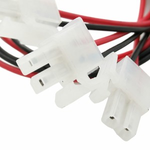 Câble de raccordement OEM personnalisé à 2 broches, assemblage de faisceau de câbles, connecteur mâle-femelle, câble d'alimentation pour éclairage LED, batterie, équipement électronique - Product Image 3
