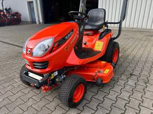 2023 Kubota GR2120 S tracteur à gazon diesel tondeuse à gazon à quatre roues pas cher Kubota GR2120 tracteur avec sac d'herbe hydrostatique - Product Image 5