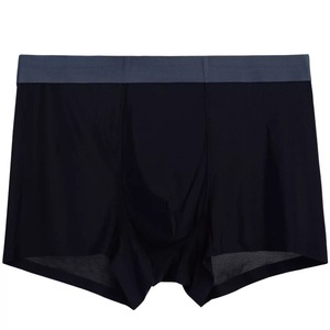 Bóxer de punto de tiro alto para hombre personalizado al por mayor OEM ropa interior de algodón spandex Bangladesh personalizado para hombre de tiro alto - Product Image 2