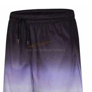 Short de basket-ball personnalisé délavé à l'acide de DS INTERNATIONAL: short d'équipe et de streetwear de qualité supérieure avec poches zippées pour votre logo et votre marque - Product Image 5