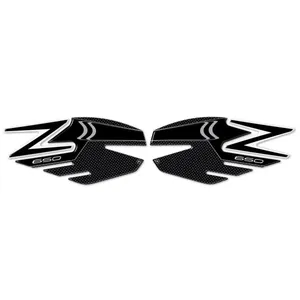 2 Pezzi Protezioni Laterali 3D per Ginocchia Compatibili con Kawasaki Z650, Copertura Protettiva per Moto - Product Image 2