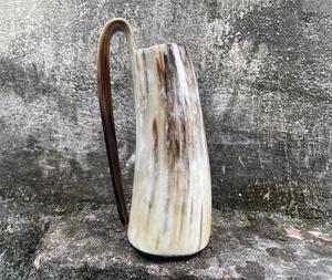 Mug en corne de buffle - Design animal écologique, style amour, fait à la main, haute qualité pour le whisky et la bière, personnalisable - Product Image 6