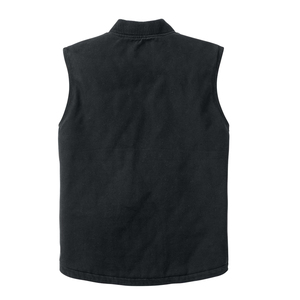 Chaleco de encaje vaquero de 8 bolsillos negro de alto rendimiento para hombre, chaleco de lona de cuero PU, chaquetas, chalecos transpirables - Product Image 2