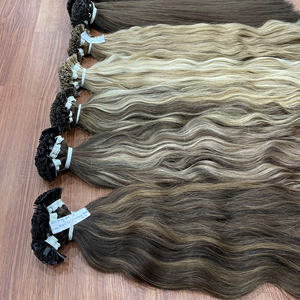 Súper Oferta, Extensiones de Cabello Humano Vietnamita 100%, Punta Plana, Cabello Natural Liso a Granel - Product Image 1
