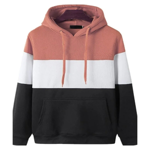 Men Winter Hoodie Sweatshirt Polyester/Cotton Knitted Breathable Eco-Friendly Long Sleeve Pullover Regular Fit Pocket - Product Image 4