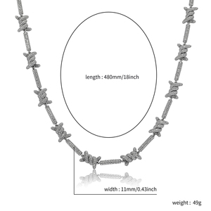 Cadena Cubana de Lujo Hecha a Mano, Estilo Hip Hop, Plata de Ley 925, Moissanita Tallada, Chapada en Oro, Elegante Collar de Eslabones - Product Image 5