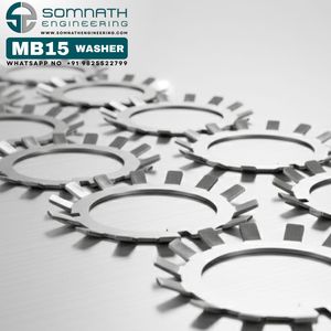 MB15ล็อคเครื่องซักผ้าคุณภาพสูงสำหรับน็อตล็อคเมตริก KM15 MB01กับ MB40แบริ่งอุปกรณ์ล็อคเครื่องซักผ้า - Product Image 2