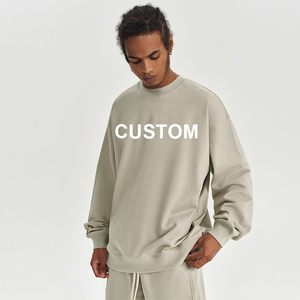 Sudadera con capucha negra Lisa a la moda, sudadera con logotipo personalizado, jersey de alta calidad, sudadera sin capucha - Product Image 1