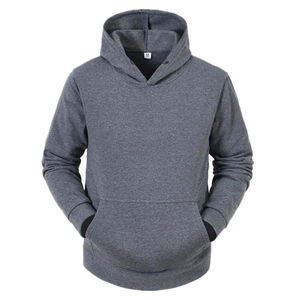 2025 nuevo Regular Fit Heavyweight 70% algodón 30% poliéster Fleece Essentials Trefoil Light Purple Men Pullover Basics Hoodies - Product Image 4