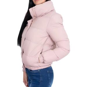 Chaquetas acolchadas para mujer de nuevo diseño personalizado al por mayor, chaquetas de plumón de pato para abrigo de invierno, chaquetas ultraligeras - Product Image 2