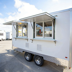 Camión y Remolque de Comida Móvil de Alta Calidad con Cocina de Acero Inoxidable Totalmente Equipada para Servicio de Helados y Comida Callejera - Product Image 2