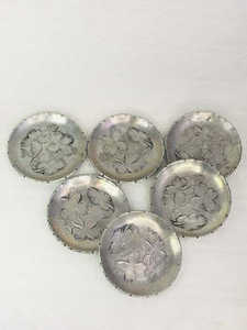 Sous-verre vintage de luxe pour thé et café sous-verre en métal de taille de forme personnalisée en gros en Inde pour la décoration de table léger - Product Image 4