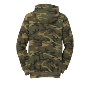 Sweat à capuche polaire camouflage personnalisable pour homme, imprimé numérique intégral, brodé, respirant, style streetwear hiver, par fabricant de vêtements - Product Image 5