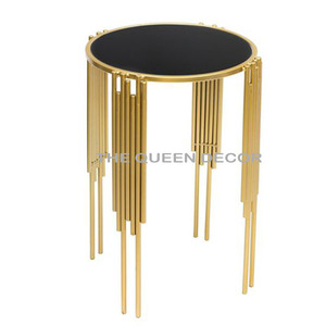 Table d'appoint géométrique de style design européen pour l'intérieur et l'extérieur Fabricant et grossiste de meubles de maison à prix personnalisé - Product Image 3