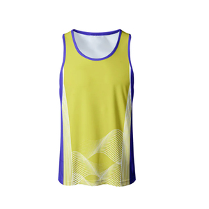 Vêtements de sport OEM pour adultes, impression par sublimation de logo personnalisé, maillots d'athlétisme respirants à séchage rapide pour hommes, meilleure qualité - Product Image 5