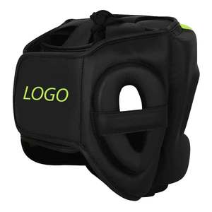 Protector de Cabeza para Artes Marciales, Casco Protector Facial para MMA, Kickboxing, Karate, Taekwondo, Entrenamiento y Sparring, Cuero Vacuno - Product Image 6