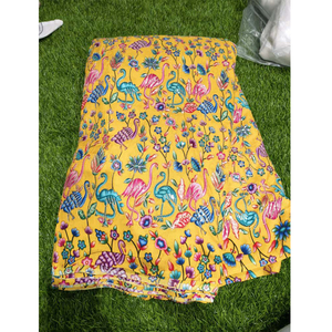 Premium Pure <b>Viscose</b> Dola <b>Fabric</b> with Position Print & Sequence Embroidery | Shipping Charge Extra - Product Image 5