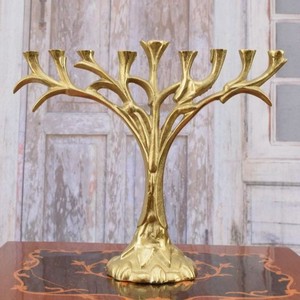 Grand bougeoir en métal aluminium de haute qualité pour la décoration intérieure Meilleure vente en forme d'arbre - Product Image 6