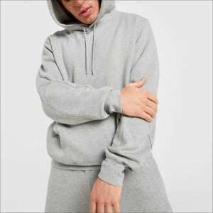 Wholesale Premium Fleece Hoodie Unisex <b>Pullover</b> Sweatshirt Casual Streetwear Warm Hooded <b>Jumper</b> Designer Style Custom Logo OEM. - Product Image 4