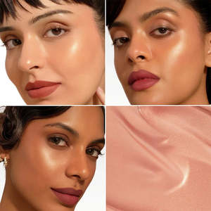 Sérum liquide illuminateur - Illuminateur minéral pigmenté pour le visage et le corps de la collection française - Product Image 1