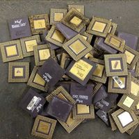 Nouvelle céramique dorée pour CPU 2 cœurs 14 nm 64 bits, récupération de métaux précieux, source fiable pour le recyclage électronique et l'utilisation en ordinateur de bureau
