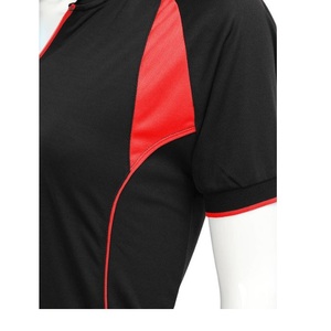 เสื้อกอล์ฟลำลองสำหรับผู้หญิงขายส่งสำหรับฤดูร้อน ทรงเข้ารูป แขนสั้น ผ้าฝ้ายผสมโพลีเอสเตอร์ พิมพ์ลายดิจิตอลแบบระเหิด รับสกรีนโลโก้ - Product Image 5