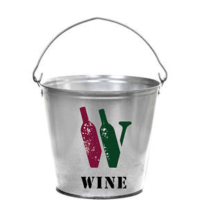 ถังน้ำแข็งสแตนเลสและอ่างเครื่องดื่มสำหรับงานปาร์ตี้ทำมือส่งตรงจากโรงงาน1 3L โลหะพร้อมโลโก้ - Product Image 5