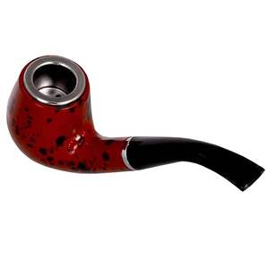 Pipa de fumar de madera hecha a mano con acabado de madera natural para tabaco, pipa de madera premium para tabaco a precio económico. - Product Image 3